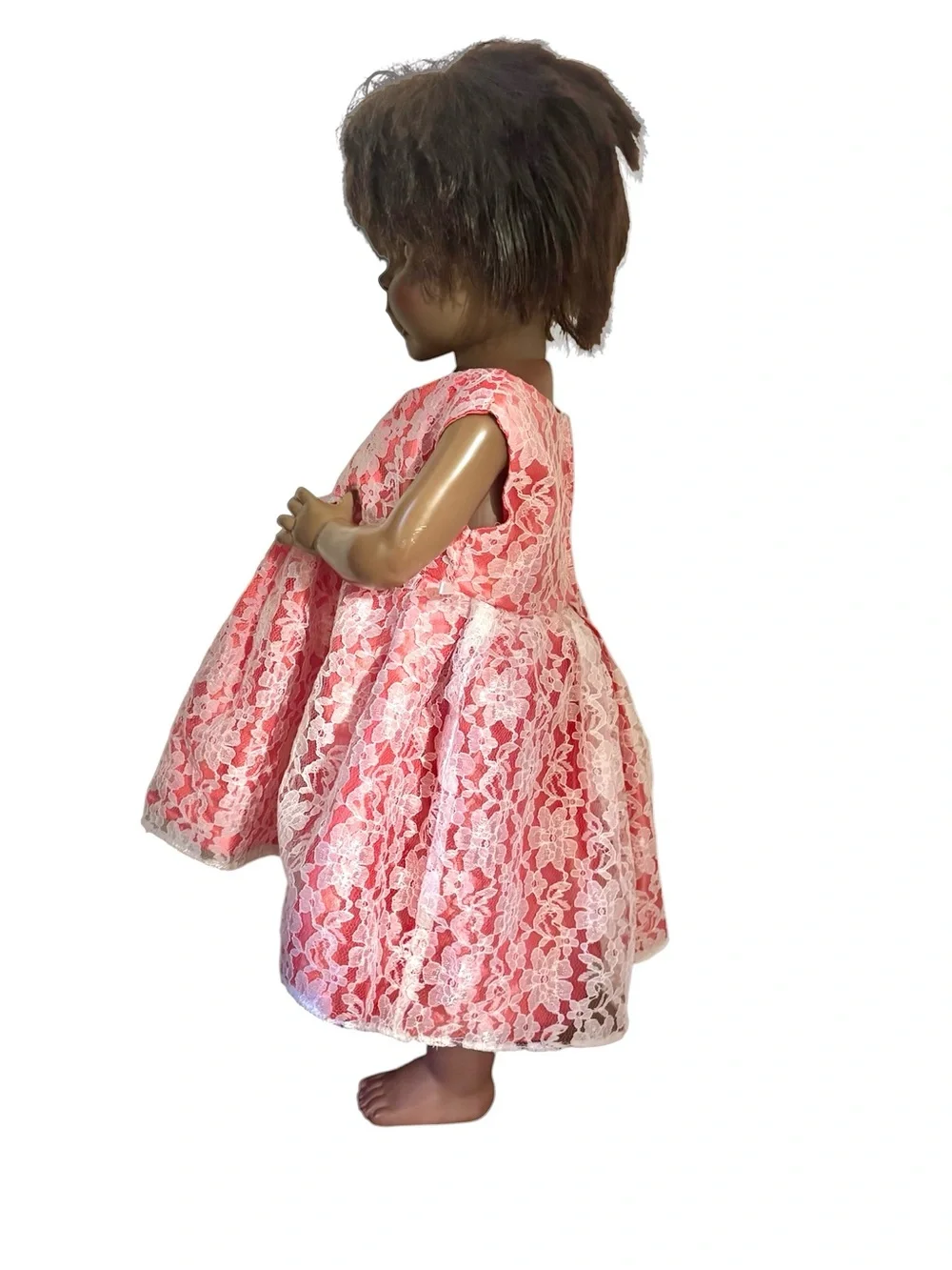 Vintage Horsman 1964 TB26 Thirstee Walker Baby Doll African American 27